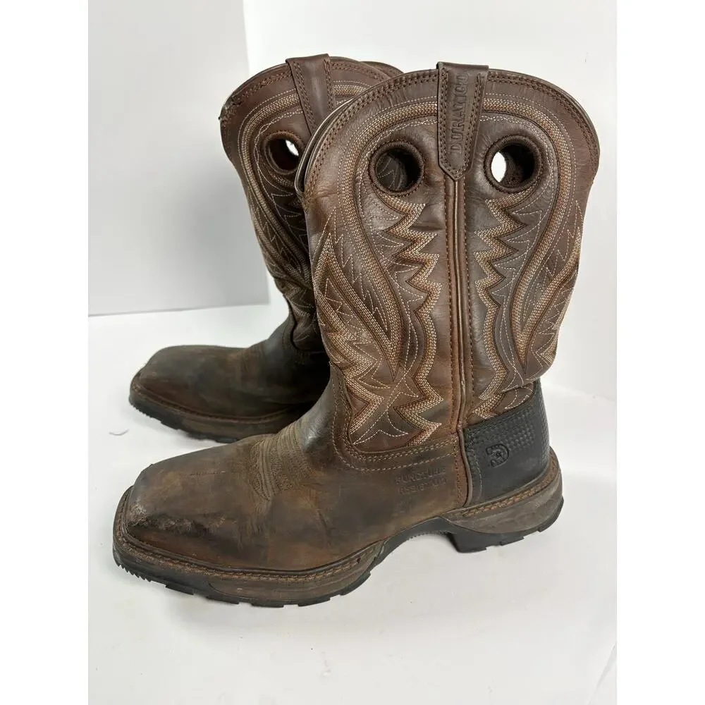 Durango DDB0269 Rebel Pro Work Boots Comp Toe EH PR Men’s 7.5M Brown ASTM